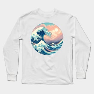 the great wave Long Sleeve T-Shirt